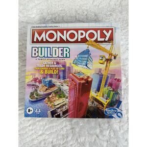Monopoly Builder Board Game, Strategy Game, Family Game, Games for Kids, NEW!